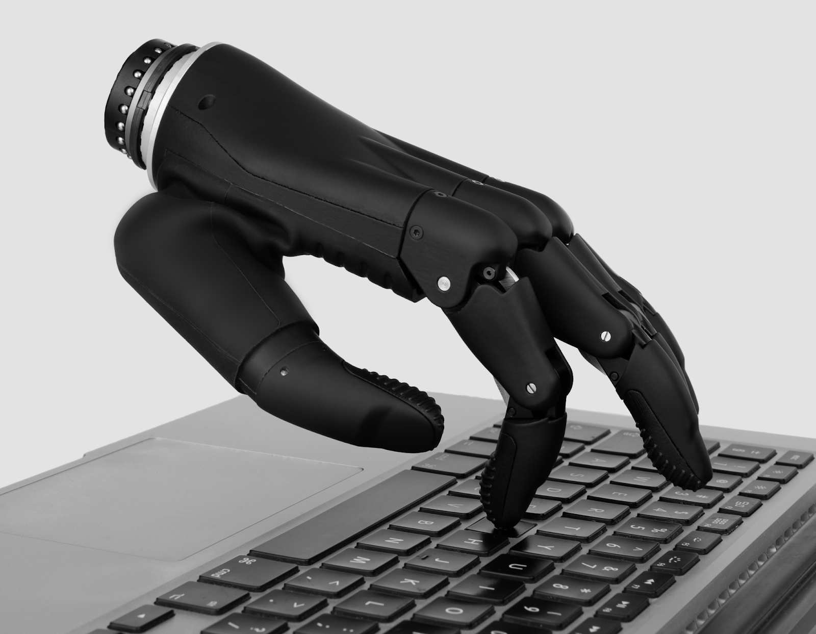 How Can Users Improve Typing With a Bionic Hand?